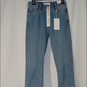 Zara never worn half zip up pants